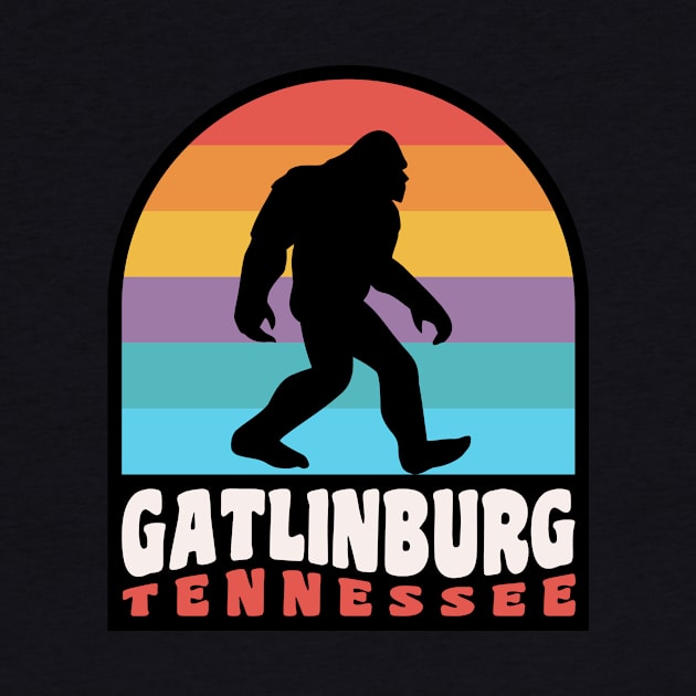 Gatlinburg Tennessee Bigfoot Sasquatch Great Smoky Mountains by PodDesignShop